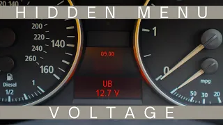 HOW TO CHECK YOUR ALTERNATOR VOLTAGE BMW