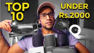 TOP 10 BLUETOOTH SPEAKERS UNDER ₹2000 THAT YOU CAN BUY RIGHT NOW! | MID 2022 Edition |