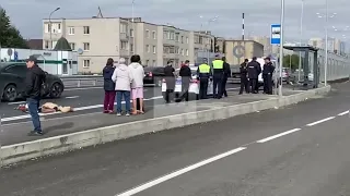 В Казани насмерть сбили пешехода, переходящего дорогу по зебре