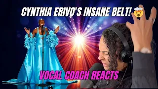 🔥 Cynthia Erivo's INSANE Belting in "Alfie" Will Leave You SHOOK! 😱 Vocal Coach Reacts