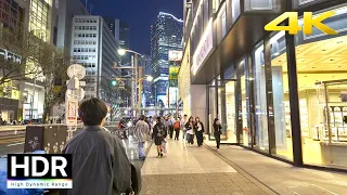 Tokyo Night Walk - Shibuya [4K HDR]