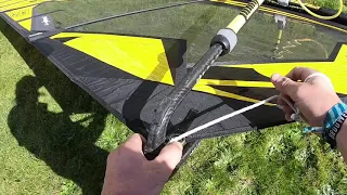 Rig your Slash Freestyle Sail with Yentel Caers!