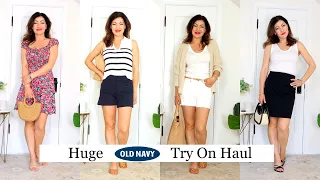 Huge Old Navy Try On Haul *Effortlessly Chic All Summer*