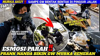 ESMOSI❗GW NGGAK TRIMA KALO CARA NGERJAIN NANDA BEGINI || MOTOR GW DI CORET CORET