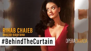 Mezzo-soprano Rihab Chaieb shares the first moment she was affected by music  | #BehindtheCurtain