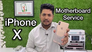 iPhone X Motherboard Problem Solve || Mobile Servicing 2022 || Mobile Bangladesh ||