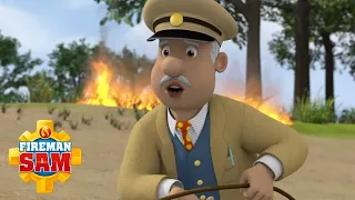 Fire at the Beach! | Fireman Sam Official | Cartoons for Kids