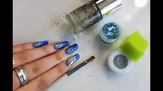 How To Glitter Gradient Your Nails (5 Techniques With Loose Glitter & Nailpolish) - femketjeNL