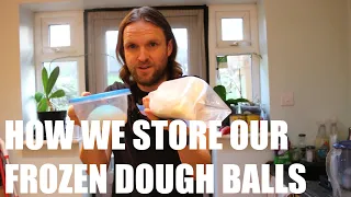 How we store our Frozen Dough Balls