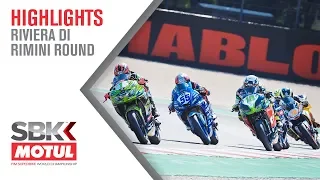 Six Riders Inside One Second!!! - WorldSSP300 | Riviera Di Rimini Round 2019 | WorldSBK