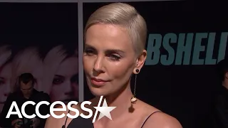 Charlize Theron Has The Best Reaction When Asked About Jennifer Lopez's 'Hustlers' Dance