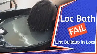 #958 - Loc Bath to Remove Lint from Locs?