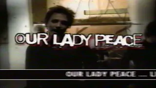 2000 Commercial - Our Lady Peace - Happiness Is Not A Fish Concert Tour