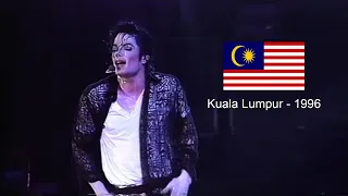 Michael Jackson | Live in Kuala Lumpur - October 27th/29th, 1996 (HQ Snippets + Amateur Video)