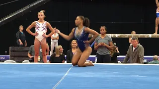 Margzetta Frazier - Floor - 2018 U.S. Gymnastics Championships - Podium Training