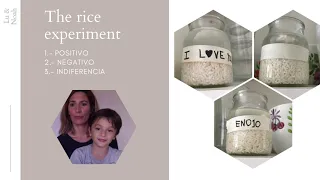 The rice experiment - El poder de los palabras y pensamientos