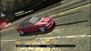 NFSMW 2005: Lap-Knockout Race: BMW M3 GTR (Street Version) 'Marie Rose'