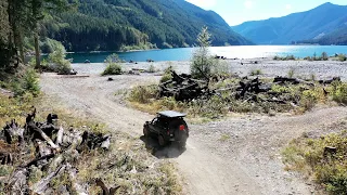 JEEP KJ LIBERTY OVERLAND ROOF TOP TENT | CHEHALIS LAKE NORTH + TOYOTA 4RUNNER + LAND ROVER LR3