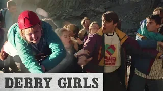 Derry Girls - Season 2  | A Bonding Abseiling Session