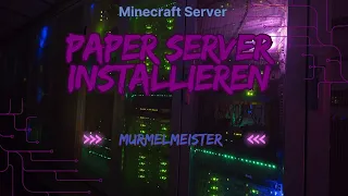 Minecraft Paper Server installieren auf den Debian 12 Server [German]