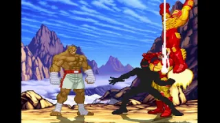 MvC Mugen Survival: 1v2 The King vs Various "New" Opponents (Objective: get 3+ wins)