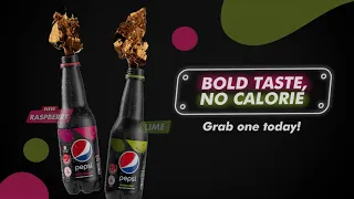 Get BOLD with Pepsi Black Lime & Raspberry