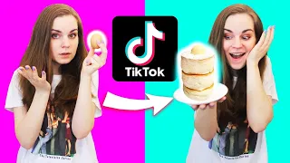 ПРОВЕРКА РЕЦЕПТОВ ИЗ TIKTOK: Пышнейшие панкейки, попкорн из гречки, ленивые роллы, пуляр палочками