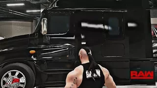 WWE 2K18: Braun Strowman Flips the Semi-Truck! (RAW 1/15/2018 Recreation)