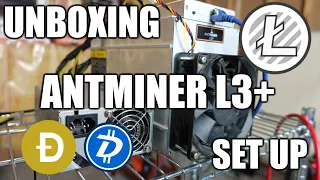 Antminer L3+ Unboxing and Set Up