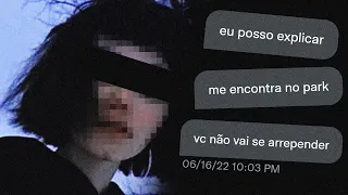 marquei outro encontro com a garota da dark web