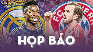 HỌP BÁO REAL MADRID - BAYERN MUNICH: ANCELOTTI TUYÊN CHIẾN HÙM XÁM, TUCHEL QUYẾT ĐÁNH SẬP BERNABEU