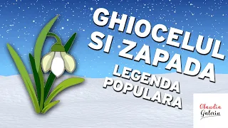 Legenda Zapezii si a Ghiocelului | Legenda Populara | Ghiocelul si Zapada