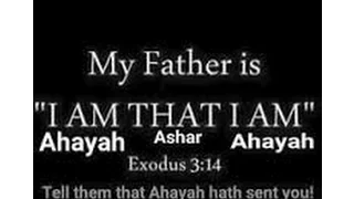 AHAYAH IS GOD: Revealing the TRUE Name of the Most High and Christ!