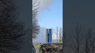 Ukrainian S300P destroy a Russian cruise missile