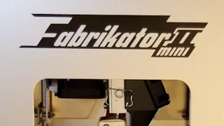 3D Printer: Mini Fabrikator V2 Review - Setup and Printing