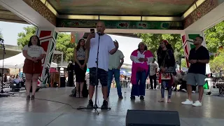 Chieftain 54th Chicano Park Day Firme Voices celebrating a takeover 54 years
