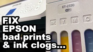 EPSON Ecotank Sublimation Printer Problems & Fixes