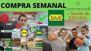 COMPRA SEMANAL🔴  en el SUPERMERCADO + BARATO DE ESPAÑA🔴