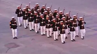 After the Oops; Marines Silent Drill Team, Fort Henry Guard new