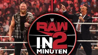 WWE Raw in 2 Minuten | Guck mal, wer da für Brock spricht! – 03.01.2022