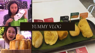 🇸🇬: Eat Vlog- $38 durian buffet, Taiwanese dinner & Thai dessert!