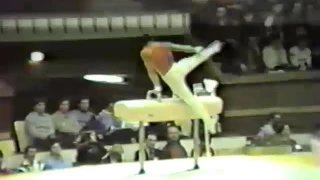 1985 Riga Intl. gymnastics M Gabitov, Gogoladze, Suarez