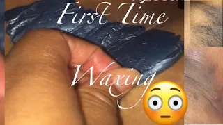 Waxing for the first time