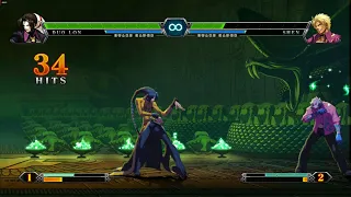 The King of Fighters XIII Duo Lon Stun Death Combo