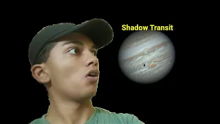 I saw IO Eclipse on Jupiter!