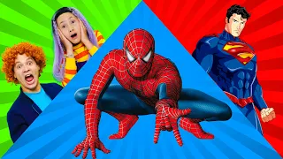 Knock Knock, Who's at the Door? Superheroes+MORE | | Kids Songs and Nursery Rhymes | BalaLand