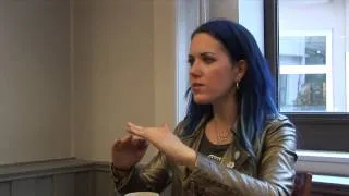 Arch Enemy France Interview Alissa White-Gluz