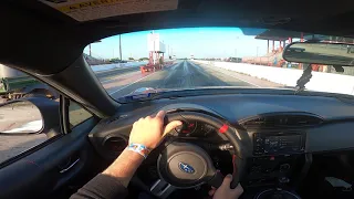 Turbo BRZ goes to the Drag Strip