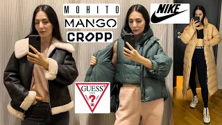 ШОППІНГ-ВЛОГ: MANGO, GUESS, NIKE, CROPP, MOHITO | ФІТНЕС ОДЯГ, ПУХОВИКИ ТА ДУБЛЯНКИ