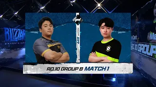 [2022 GSL Season 1] Dark (Z) vs. Maru (T) | Группа B | Матч 1 | Ro.10